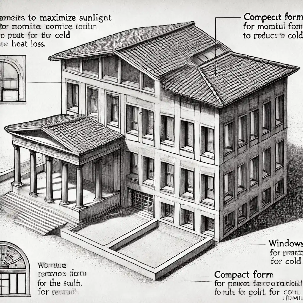 Nucleo plus Vitruvio e il De Architectura per la bioedilizia